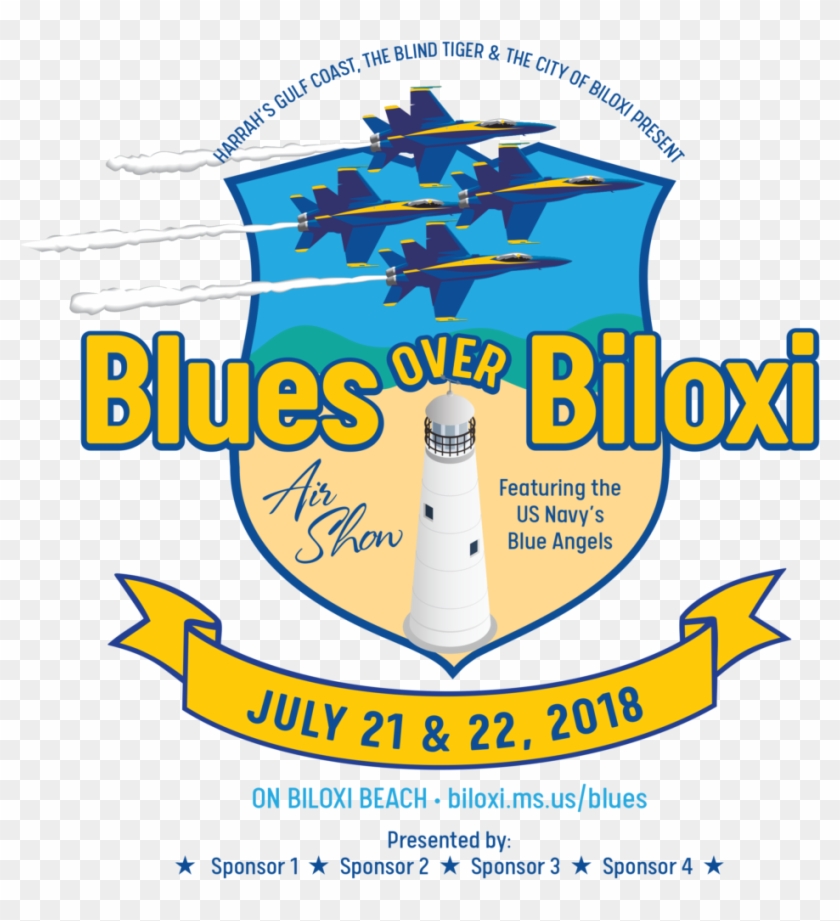 Our Intention Was To Avoid The Huge Crowds Along The - Blue Angels In Biloxi Clipart #4161212