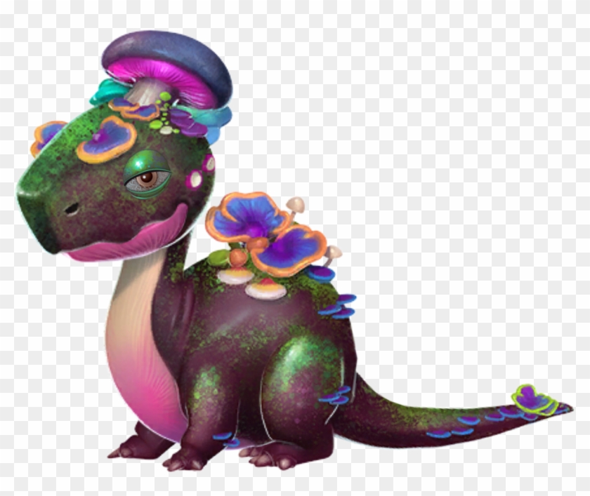 Fungus Dragon - Dragon Mania Legends Mushroom Dragon Clipart #4161280