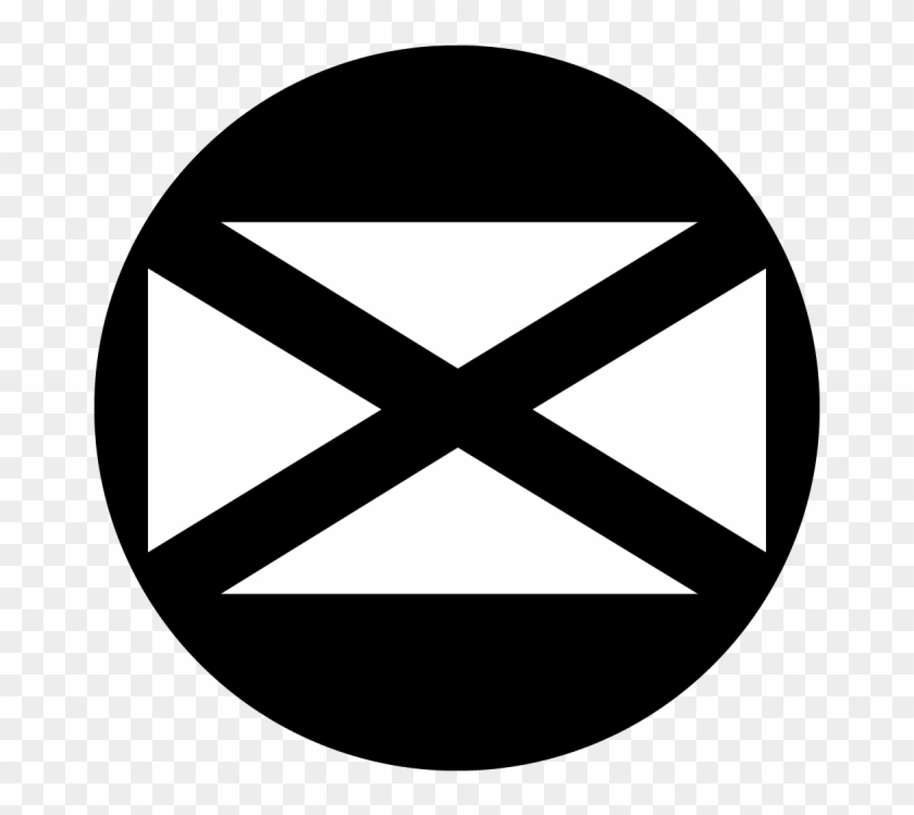 Apollo Scotland Flag - Circle Clipart