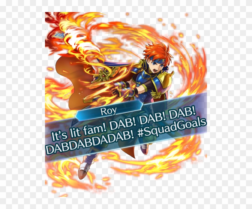 Because Ray Chase Absolutely Canonized It In A Tweet, - Fire Emblem Heroes Legendary Roy Clipart