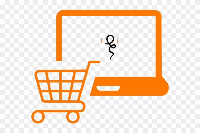 Connect With Us To Boost Sales, Increase Conversions - Shopping Cart Clipart
