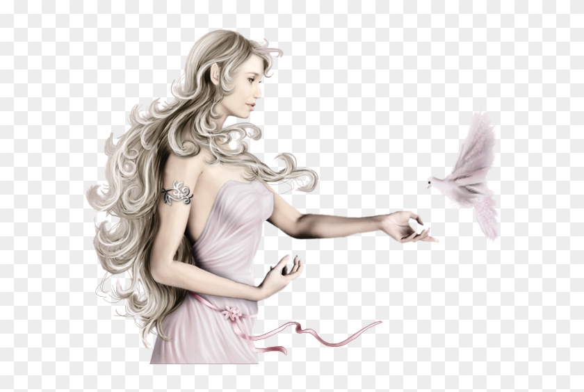 Tubes Femmes Pour Vos Créas - Je Vous Aimes Fort Clipart #4162037