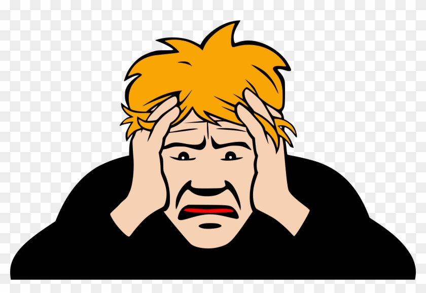Headache Big Image Png - Worry Clipart Transparent Png