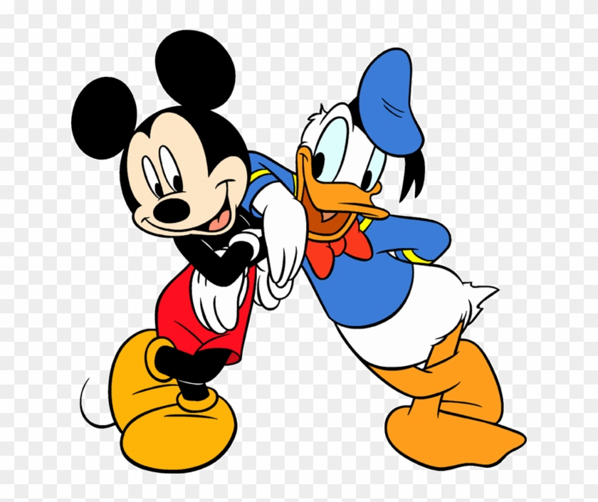 Donald Duck Clipart Disney Mickey Ear - Disney Mickey And Donald - Png Download