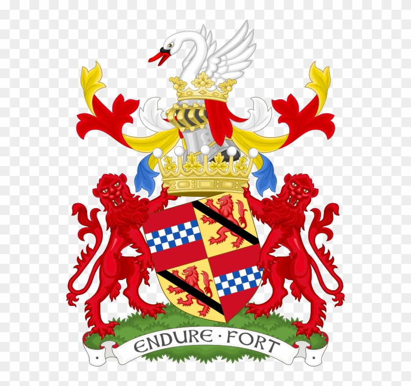 Coat Of Arms Of The Earl Of Crawford - Lyon King Of Arms Clipart