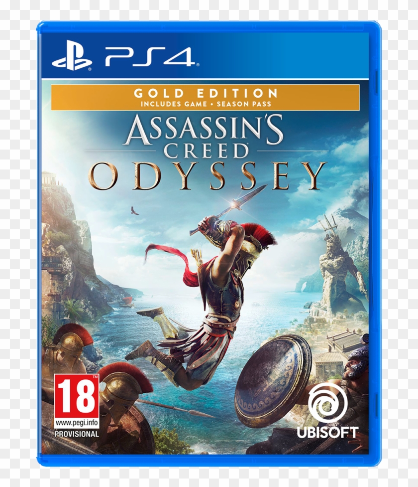 Assassins Creed Odyssey Gold Edition Playstation 4 - Assassin's Creed Jeux Ps4 Clipart #4162808