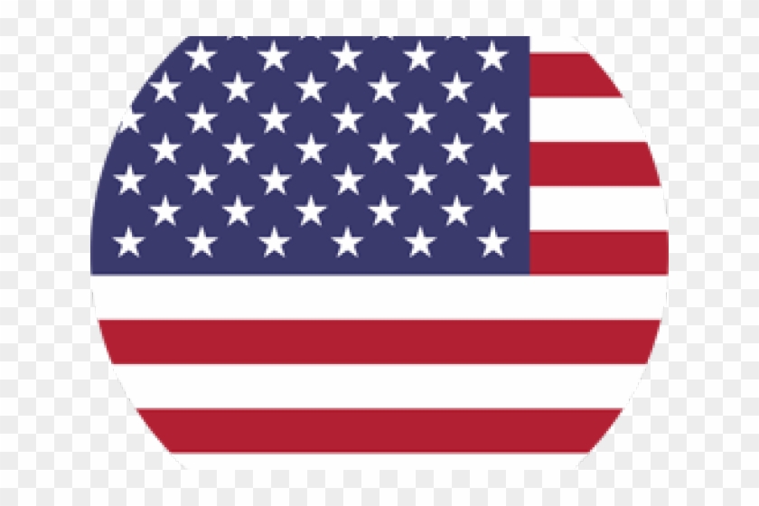Usa Clipart Flag - Usa Flag - Png Download #4162961