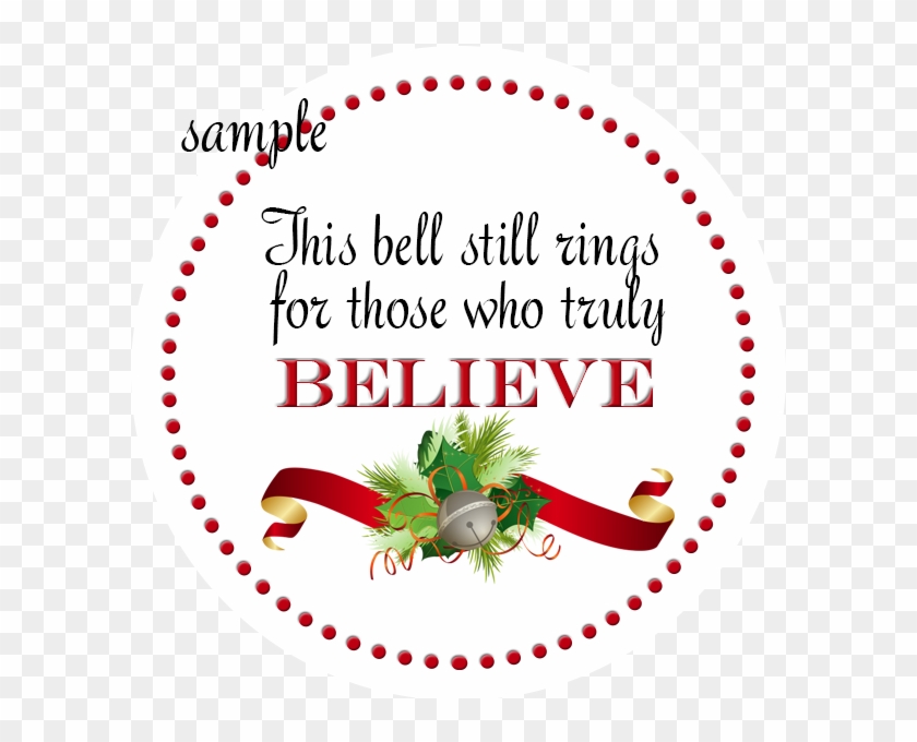 Free Polar Express Clipart - Polar Express Bell Quote Printable - Png Download