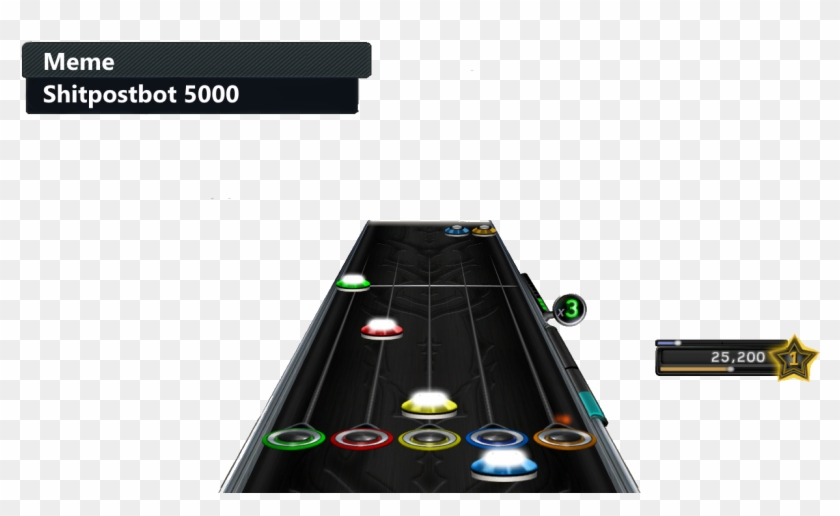 Copy Discord Cmd - Template Guitar Hero Clipart #4163401