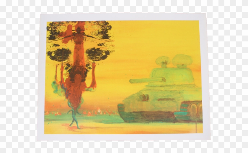 The Flaming Lips I Surrender Lithograph M62226 - Painting Clipart #4163527