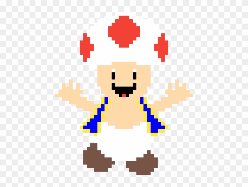 Super Mario Bros Toad - Cartoon Clipart