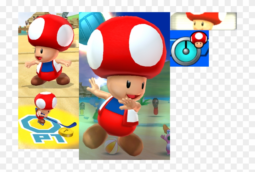 Remember The Fire Toad Texture That I Did Up For Mario - Cartoon Clipart