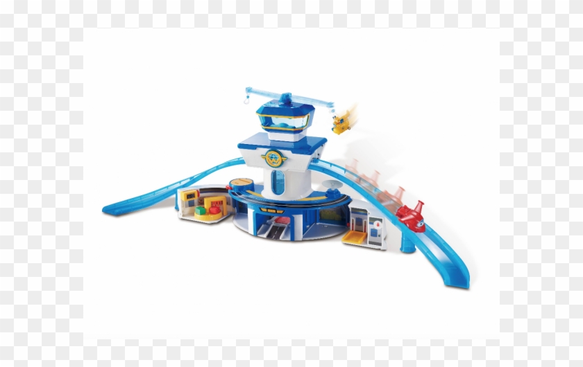 Super Wings World Airport Control Tower Playset With - Super Wings Clipart #4164536