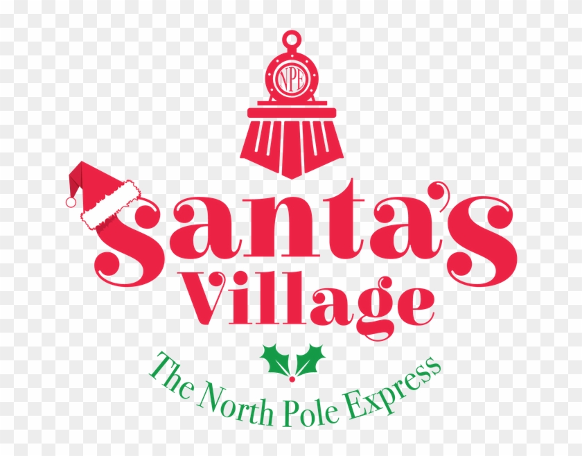 Santa's Village North Pole Express - Graphic Design Clipart