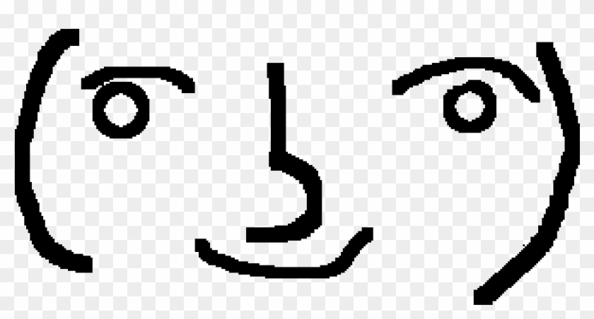 Lenny Face Clipart #4164765