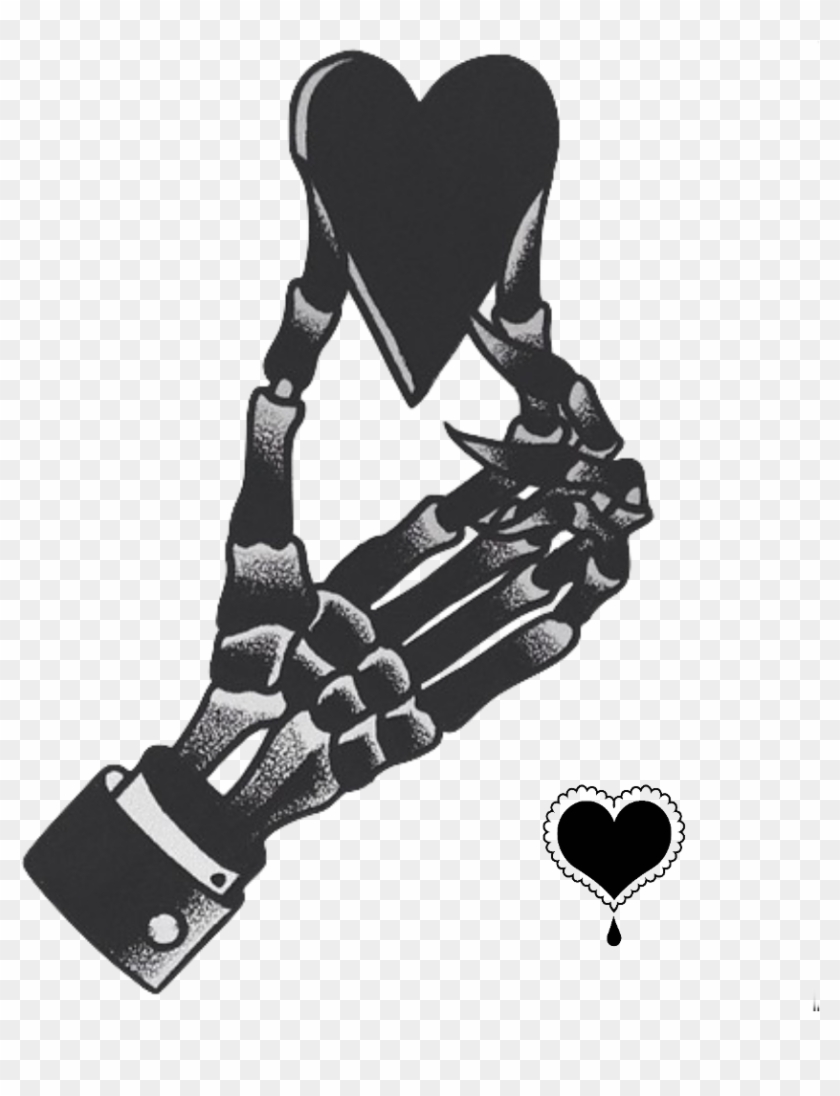 Skull Heart Png - Suga Clipart #4164990