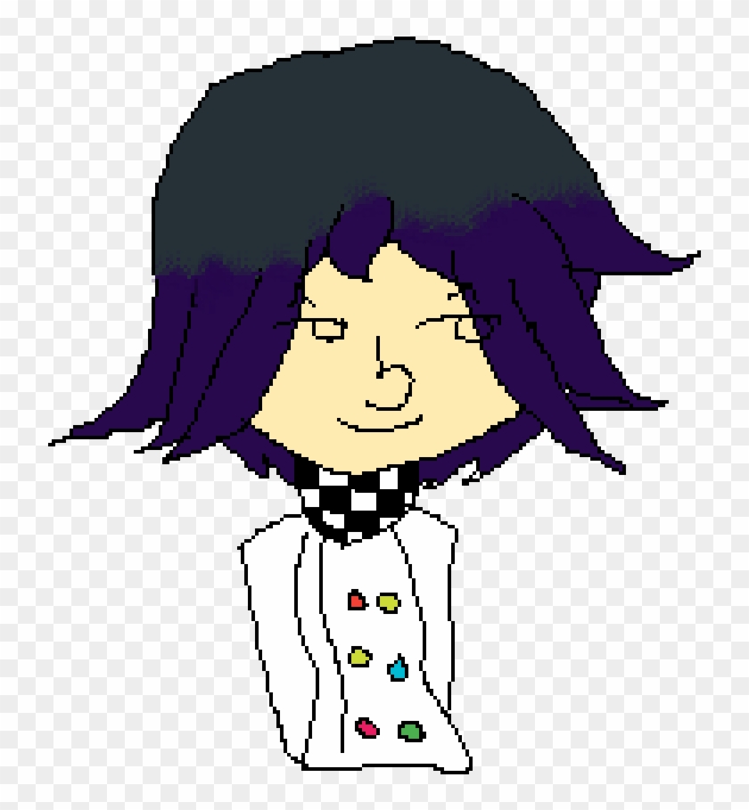 Kokichi With Lenny Face - Cartoon Clipart