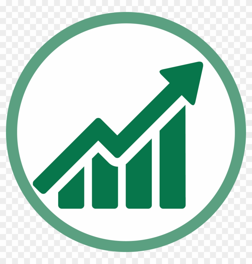 Increase Acceptance Ratios - Trend Line Clip Art - Png Download