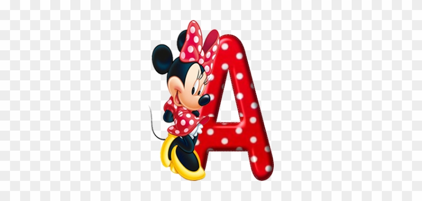 Download By Size - Letra Alfabeto Festa Minnie Clipart