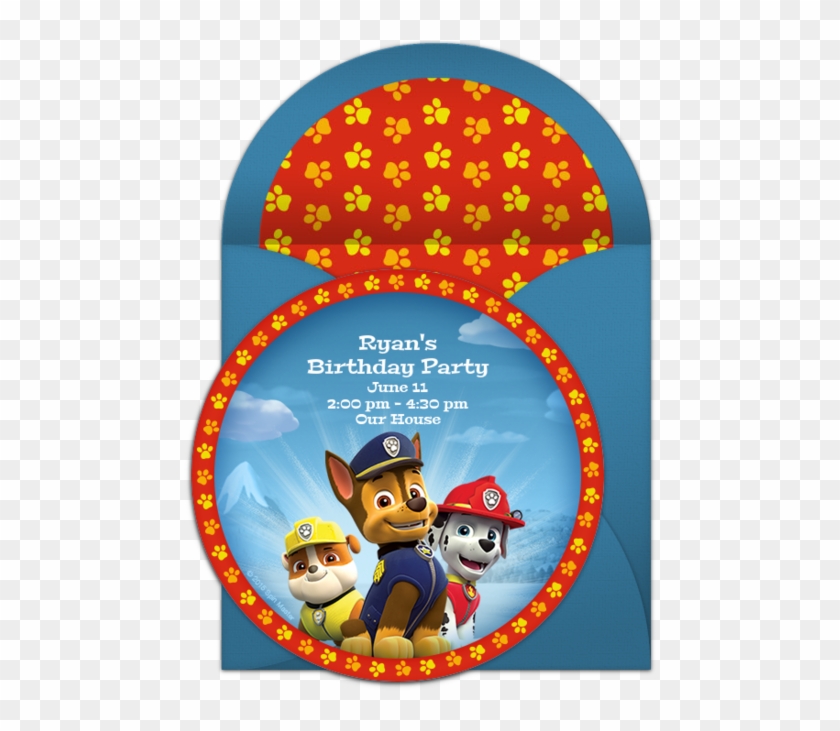 Unique Paw Patrol Invitations Clipart #4165850