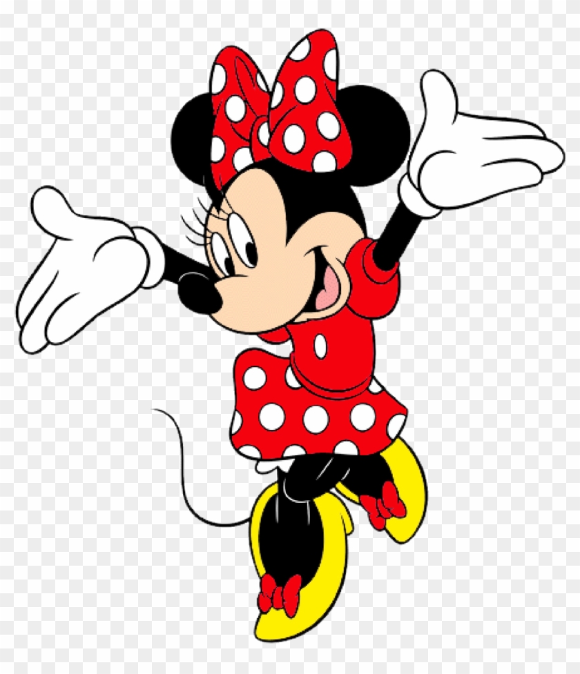 Convites De Aniversário Online, Minnie Vermelha Png, - Minnie Mouse Roja Gif Clipart #4166256