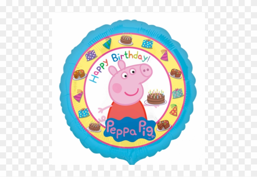 Peppa Pig Happy Birthday 1 Clipart #4166289