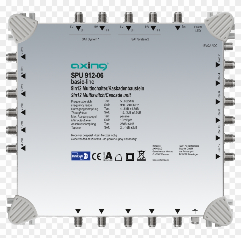 Compare Product - Multiswitch Clipart