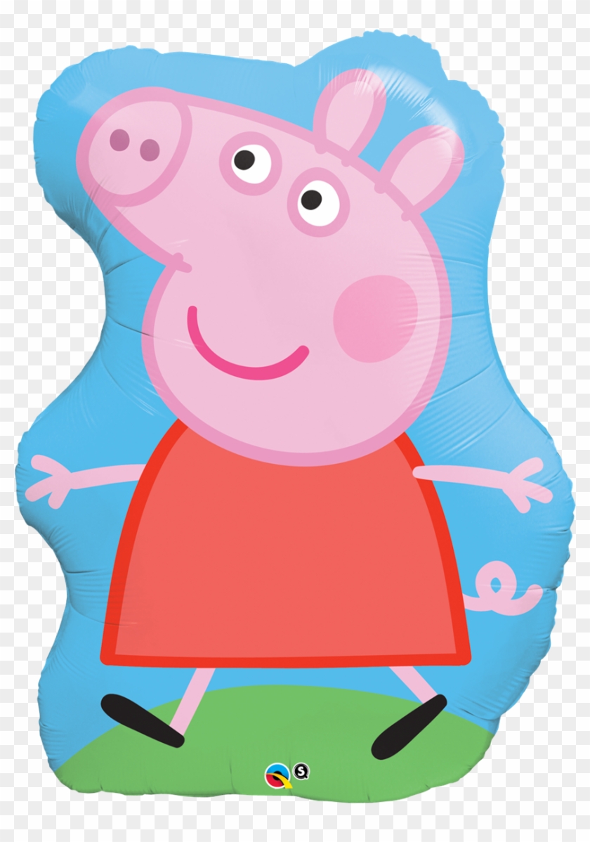 35" Peppa Pig Balloons All American Balloons - De Pepa La Cerdita Clipart #4166315