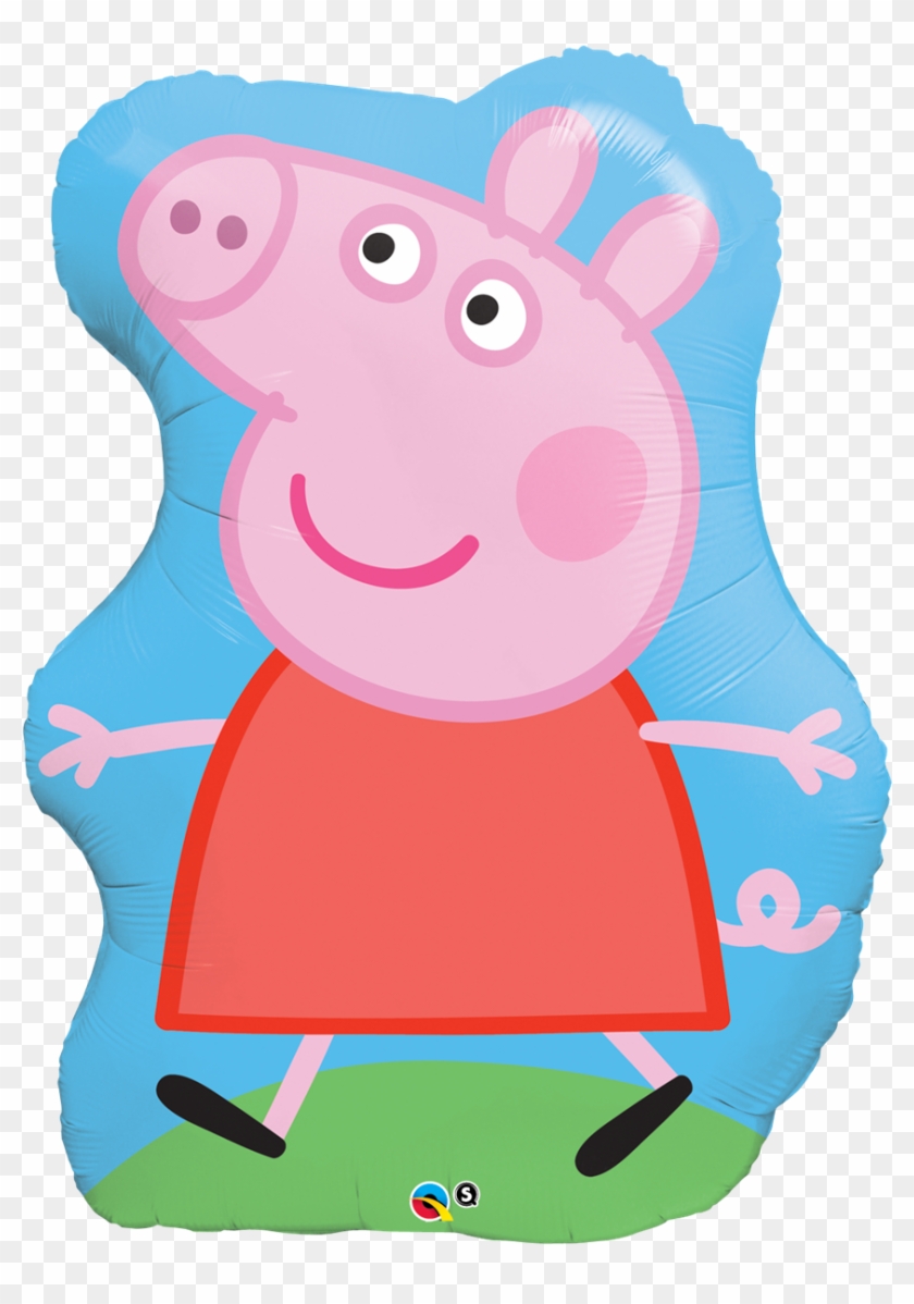 35" Peppa Pig Balloons All American Balloons - De Pepa La Cerdita Clipart