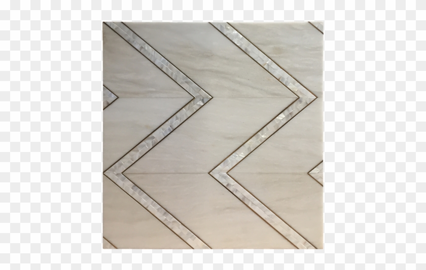Modern Brass And Shell Inlay Marble Top Front View - Floor Clipart