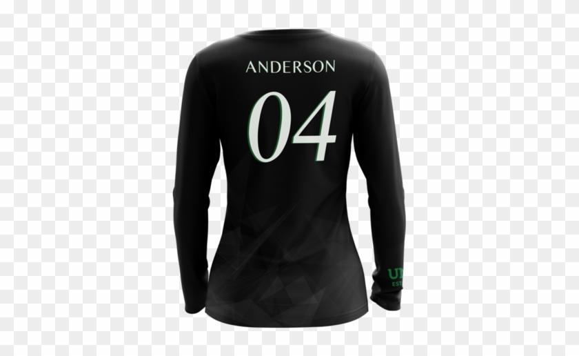 North Texas Envy Dark Ls Jersey - Long-sleeved T-shirt Clipart #4166439