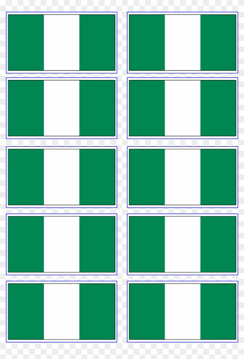 Nigeria Flag Main Image - Flag Clipart #4167144