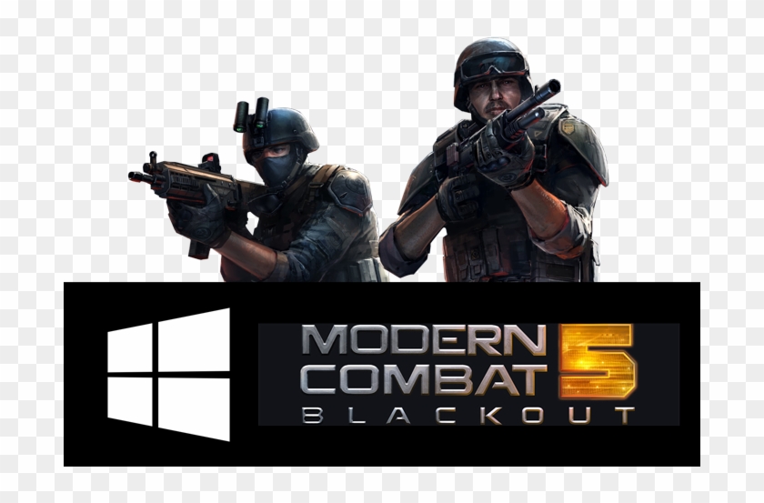 Gameloft Released The Next Game In Their Modern Combat - Modern Combat 5 Blackout Png Clipart #4167479