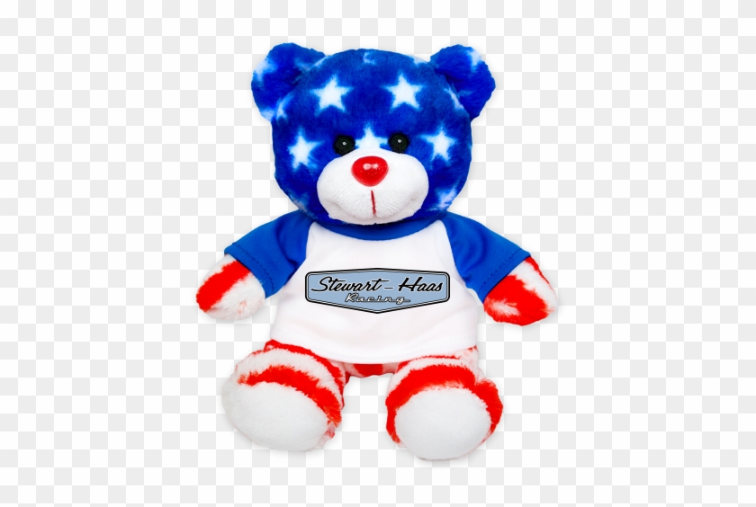 Shr Stars N' Stripes Teddy - Teddy Bear Clipart #4167601