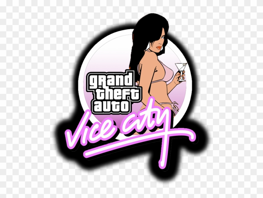 Grand Theft Auto - Grand Theft Auto Vice City Icon Clipart #4167695