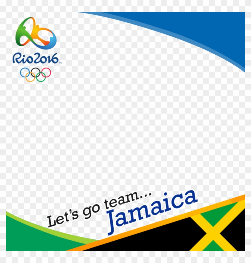 Jamaica Rio 2016 Team Profile Picture Overlay Frame - Frame Mexico Clipart #4167728