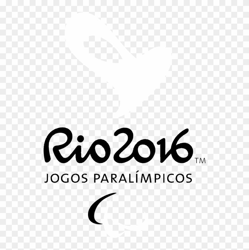 Paralympics Rio 2016 Logo Black And White - Rio 2016 Clipart #4167852