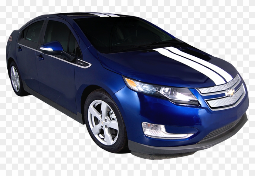 2011-2015 Chevy Volt Rally Vinyl Graphic Decal Stripe - Chevy Volt Racing Stripes Clipart #4167860