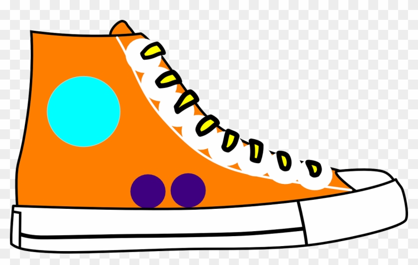 Shoe Chucks Sneakers All Stars Png Image - Shoes Clipart Black And White Transparent Png #4167964