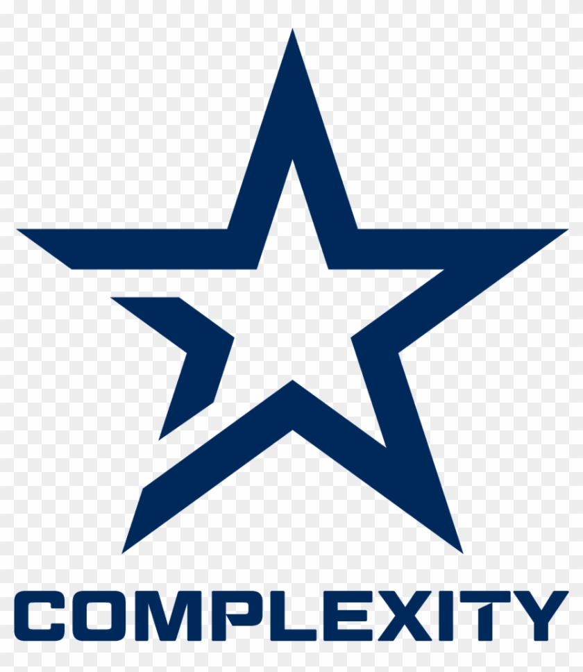 Complexity Gaming - Maroon Star Clipart