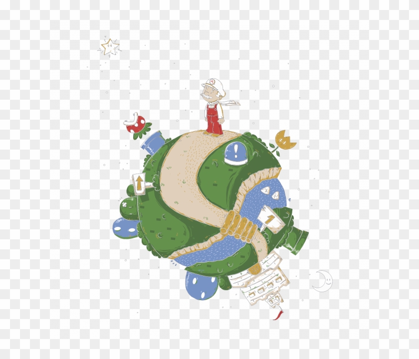 Quadro Pequeno Bigodudo - Illustration Clipart #4168184