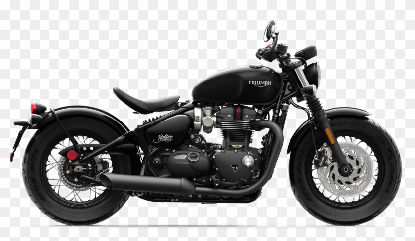 2019 Triumph Bobber Black , Png Download - Two Brothers Victory Exhaust Clipart #4168359
