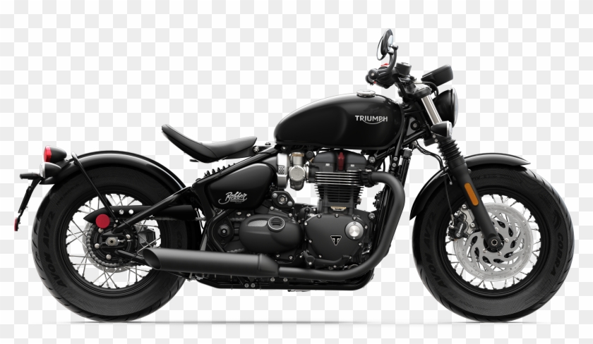 2019 Triumph Bobber Black , Png Download - Two Brothers Victory Exhaust Clipart