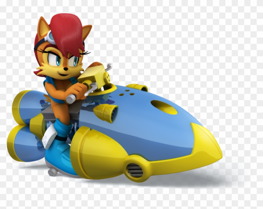 Pictures Of 3d Stars - Sonic All Stars Racing Amy Clipart