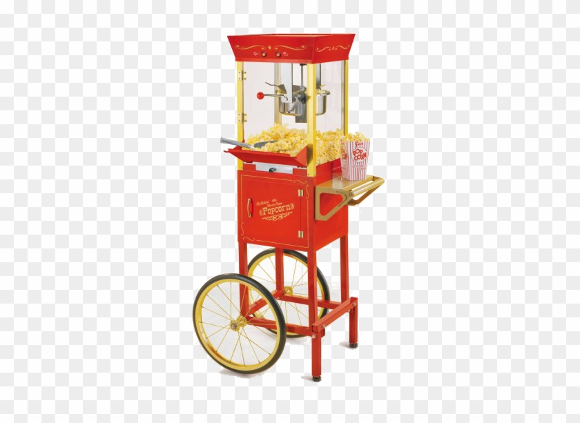 Vintage Popcorn Machine Clipart #4169116