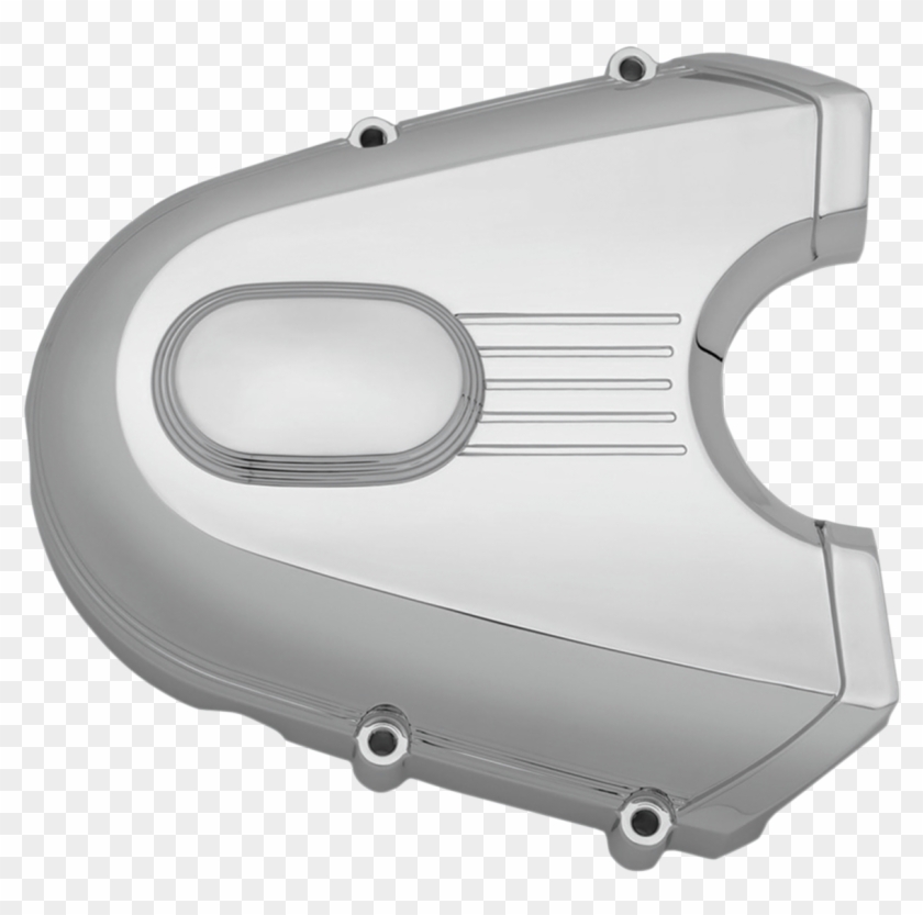 Kuryakyn 8756 Chrome Front Pulley Cover For 15-18 Indian - Handgun Clipart