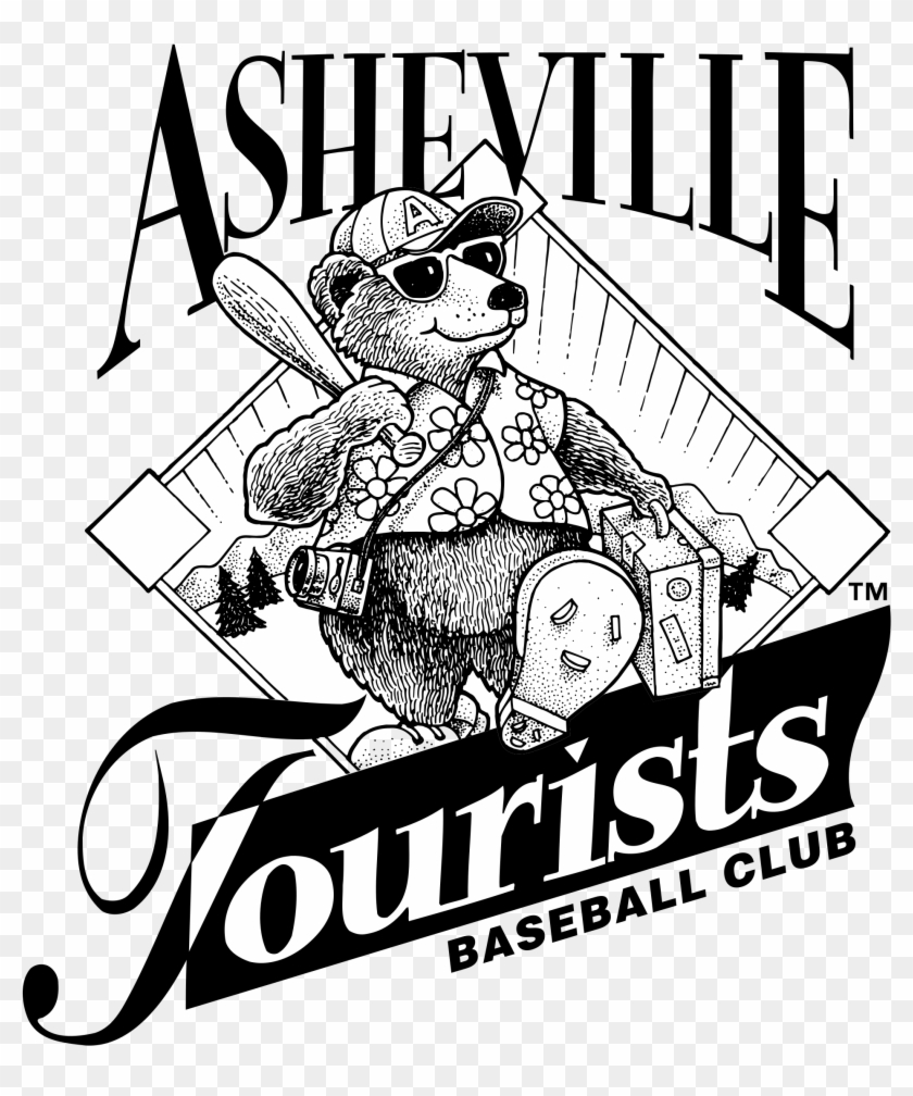 Asheville Tourists Logo Png Transparent - Asheville Tourists Clipart #4169598