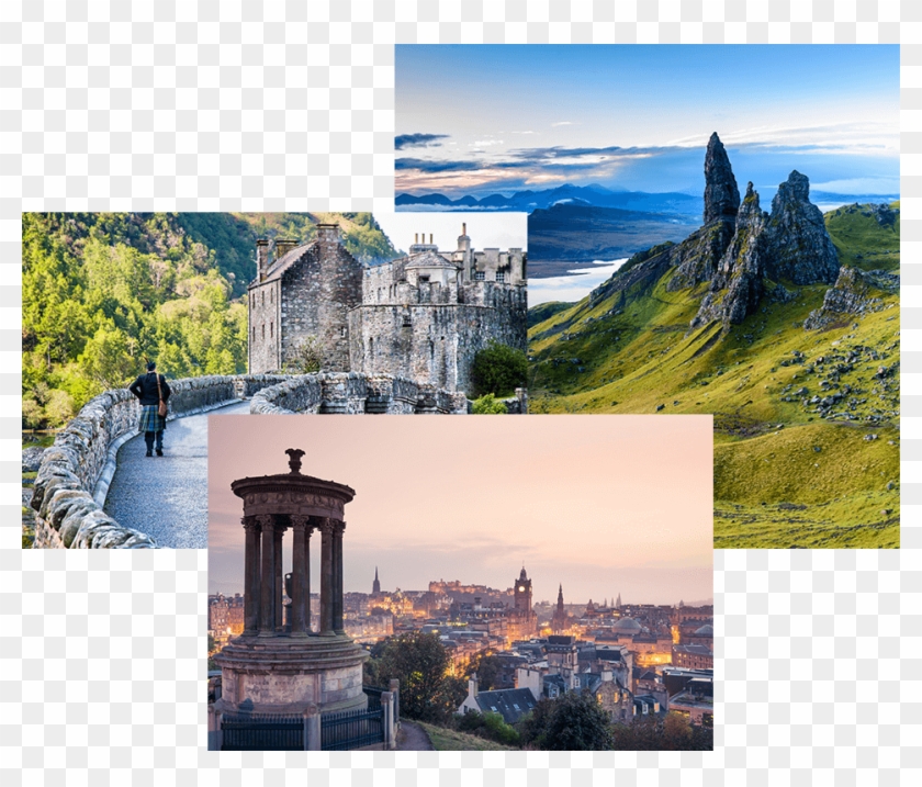 Digital Tourism Scotland - Dugald Stewart Monument Clipart