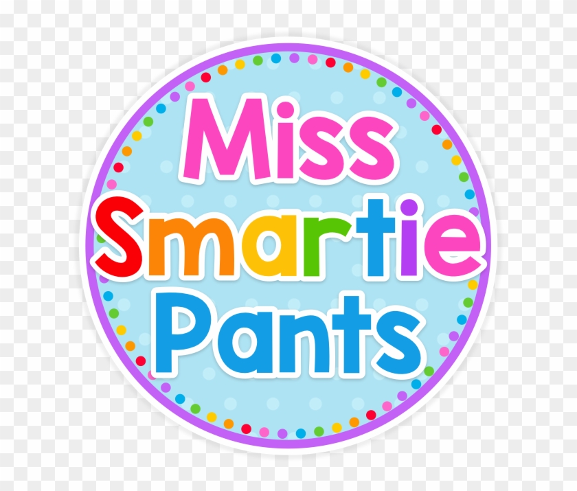 Miss Smartie Pants - Circle Clipart