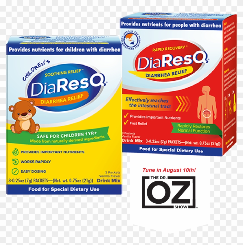 Oz Tune In Reair - Diaresq Diarrhea Relief Clipart #4170784